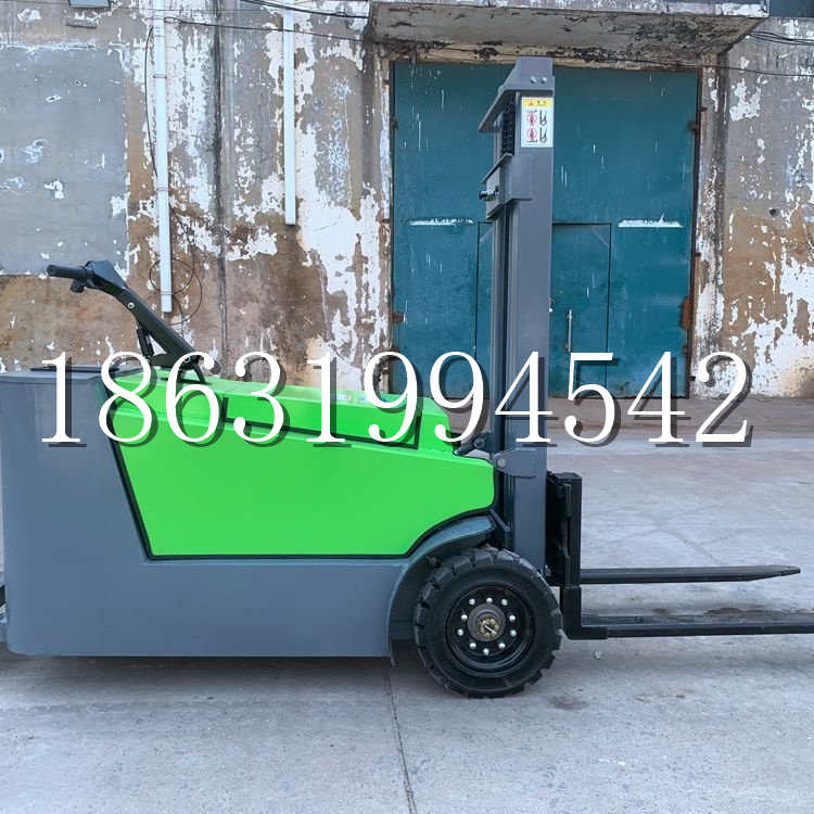 清新区小型电动叉车1吨2吨步行站驾式电瓶堆高充电装卸车液压升降车铲车